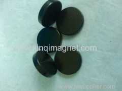 Round N48 NdFeB magnet NiCuNi and Black epoxy for speaker