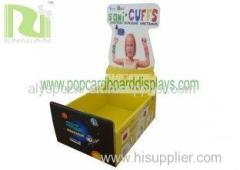 Yellow healthy band carton box, point of purchase