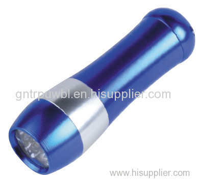 Hot promotional 9 LED aluminum flashlight