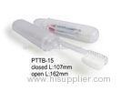 Hotel amenities, OEM white custom toothbrushes with toothpaste for travel, hotel