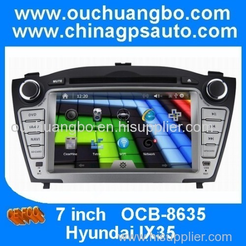 Ouchuangbo Car DVD GPS Language Bluetooth TV for Hyundai IX35 USB /SD Video Media Player