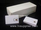 24C512 White Blank Contacted Smart Card for magnetic card, gift card, VIP member card