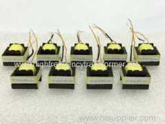 orizontal type High frequency transformer fpr DC-DC converter