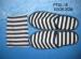Hotel slippers, Special designed UnderShirt Cloth Zebra Stripes Slippers for Star Hotels