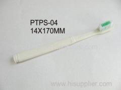 Eco friendly hotel amenities, biodegradable toothbrush with reliable quality for hotels