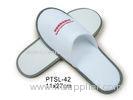 Anti-Slipping Closed Toe Disposable Hotel Slippers Of Pulled Hair Fabric