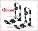 Angle Adjustable Aluminum Folding J Style Kayak Roof Carrier , canoe rack