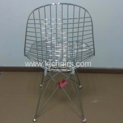 diamond Steel Wire Chair