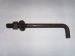 ANCHOR BOLT ASSEMBLED WITH FLAT WASHER AND HEX NUT ZINC PLATING