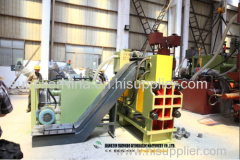 hydraulic metal scrap briquette machine