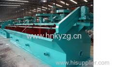 Flotation machine in gold ore plant