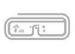 860-960MHz frequency, 20cm reading distance, 8 * 20mm antenna size Wet Inlay AZ-5 ( J33 )