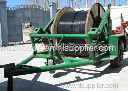 Cable Carrier Drum Trailer cable reel carrier trailer