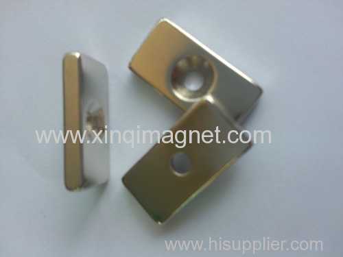 Industrial Sintered NdFeB Magnet Ni coated