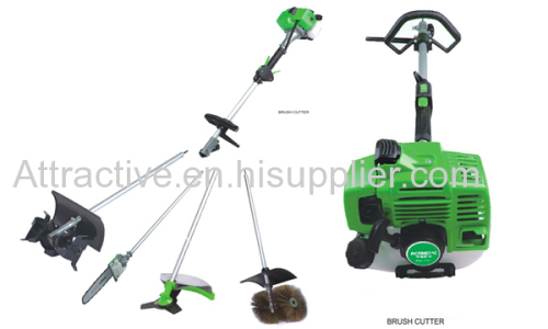 25.4CC 4-in-1 design Brush Cutter with Diaphragm Carburetor