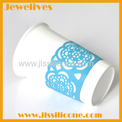 Silicone handmade cup decorate