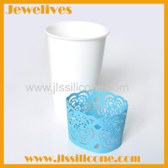 Silicone handmade cup decorate