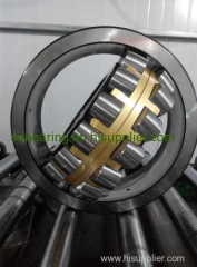 Spherical roller bearings with low noise