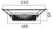 30W 0-100% dimmable Recessed LED Downlight (6Inch or 8Inch)