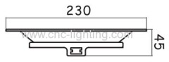 30W 0-100% dimmable Recessed LED Downlight (6Inch or 8Inch)