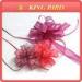 Colorful and many kinds of hand drawing flowers Polyester with metallic