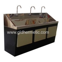 high quality stainless steel scrub sink for surgical rooms