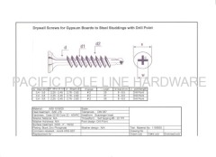 double head self drilling collated screws