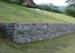 PVC Grey Stone Cage Retaining Wall Seal For Soil , Stainless Steel Wire
