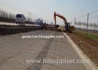 Lower Elongation Fiberglass Geogrid for Runway , Glass Fiber Geogrid