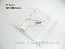 Flat Unbreakable Acrylic Display Stands Holders Simple Hotel Amenities Kit