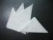 Table Setting Tissue White Paper Napkins , Cotton Dinner Napkins