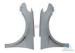Carbon Fiber Interior , Kevlar Fiberglass Fenders For Volkswagen Passat CC 2009 - 2012