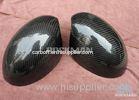 1.5K Plain Carbon Weave Silver / Black / Red Carbon Fiber Mirror Caps For Mini Cooper R56