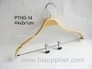 OEM / ODM Wooden , Hotel Coat Hanger , For Trousers , Skirts In Stars Hotels , Homes