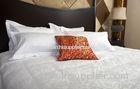 Cotton / Tencel / Satin Materia Luxury Hotel Bed Linen For Hotels .