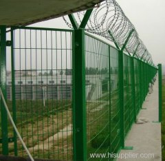 Security Rigid Mesh Perimeter Fencing