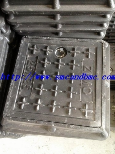 FRP plastic square manhole cover anti-corrosion and light weight