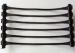 High Intensity Plastic Uniaxial Geogrid for Bridge / Retaining Wal , 110KN/M