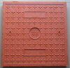 Light weight and strong strength GRP composite material square manhole cover