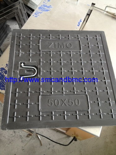 BMC or SMC composite material Square manhole cover