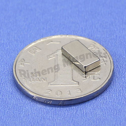 Grade N45 China Speaker Neodymium Magnets Supplier 10 x 5 x 8mm