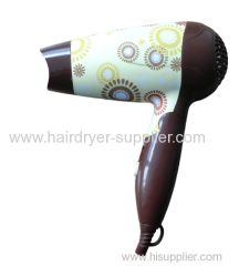 travel hair dryer with ionic function