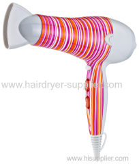 professional hair dryer with ionic / diffuser / AC or DC motor for choice