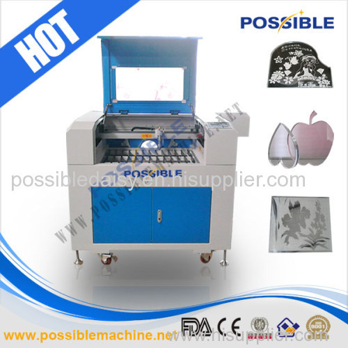 Paper/acrylic/leather Mini Laser Engraving Machine Made In China 6040