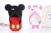 3D silicone slippers phone case covers for iPhone 6 and Samsung