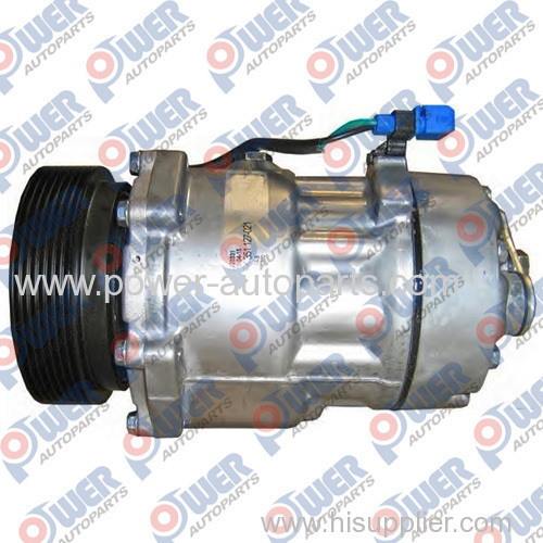 AC COMPRESSOR WITH 95NW 19D629 BB