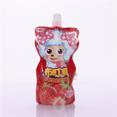 Eco Friendly Cartoon Image Printed Liquid Food Packaging