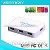 4 Port 3.0 USB Hub Charger Micro USB Hub Chargers for Smart Phone , Camera , Printer