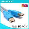 High End USB 2.0 A Male to A Female Micro USB Extension Cable for Mobile Phone / Tablet PC