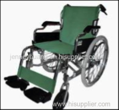 Deluxe Aluminium wheelchair (Green)